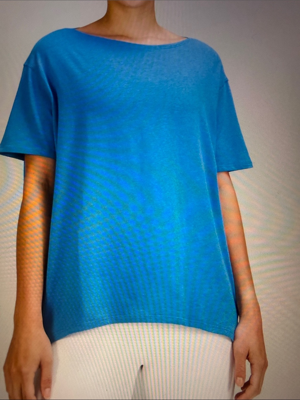 Lululemon Back In Action Short Sleeve T-Shirt in Heathered Poolside